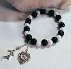 Black and White in The Heart  - BRACELET