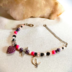 Winged Heart of the Cat  -  BRACELET