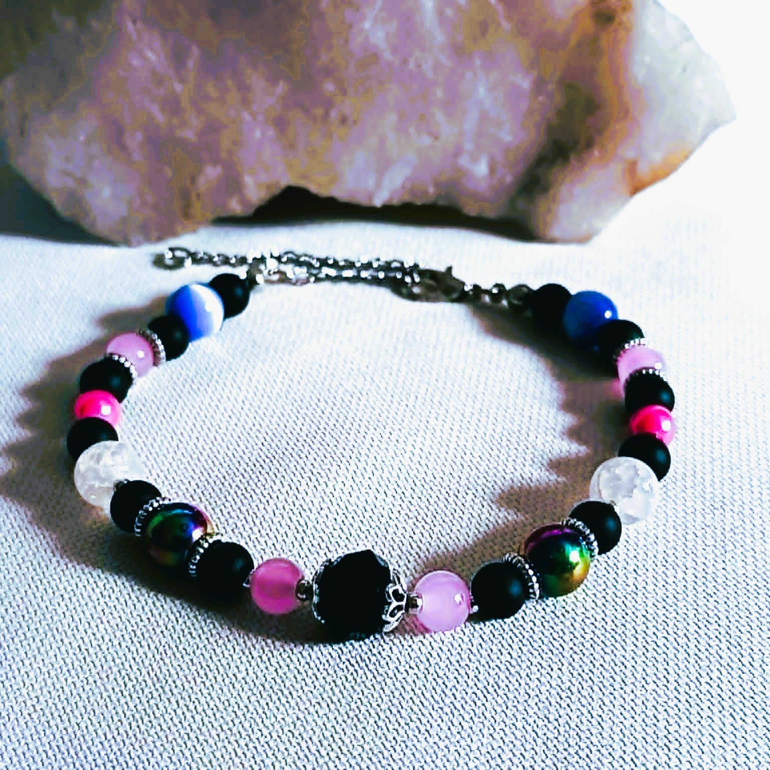 Black crystal - BRACELET