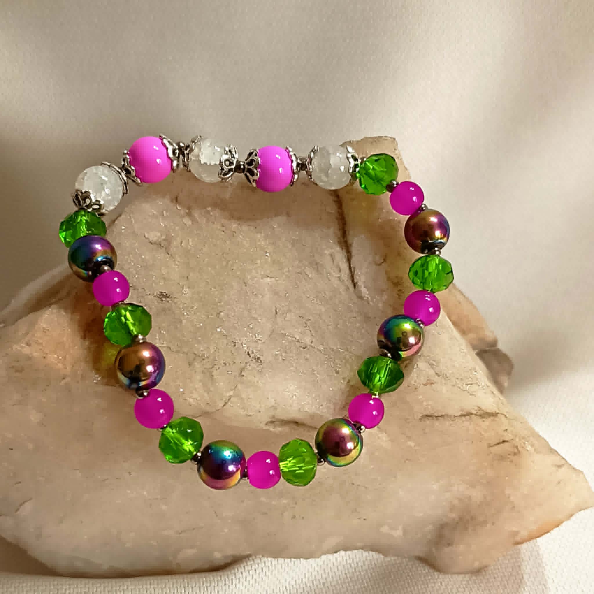 Crystal  green  -  BRACELET