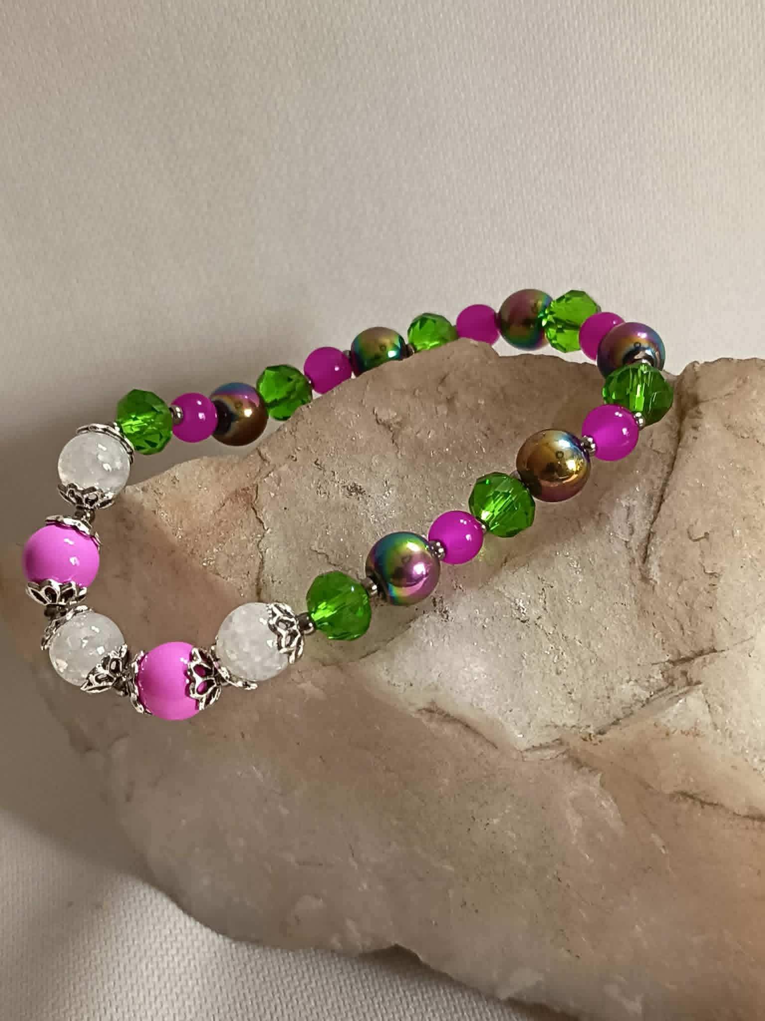 Crystal  green  -  BRACELET