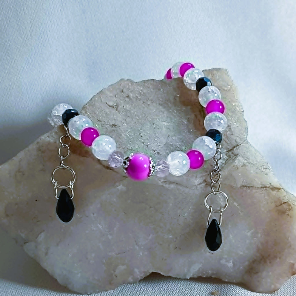 White fog and black tears ・ BRACELET