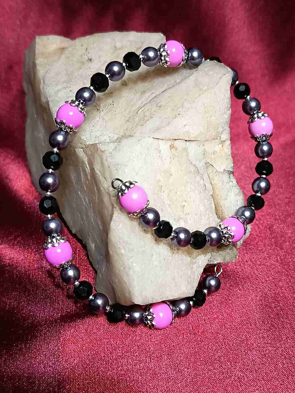 Schwarz vs. Pink ・ ARMBAND