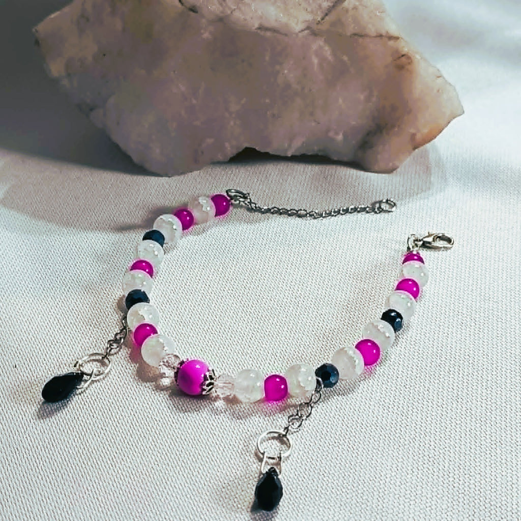 White fog and black tears ・ BRACELET