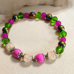 Crystal  green  -  BRACELET