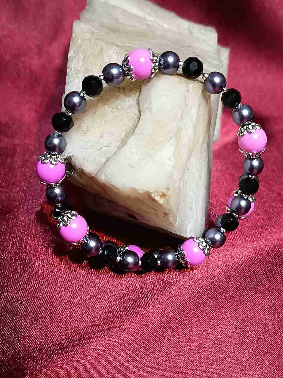 Schwarz vs. Pink ・ ARMBAND