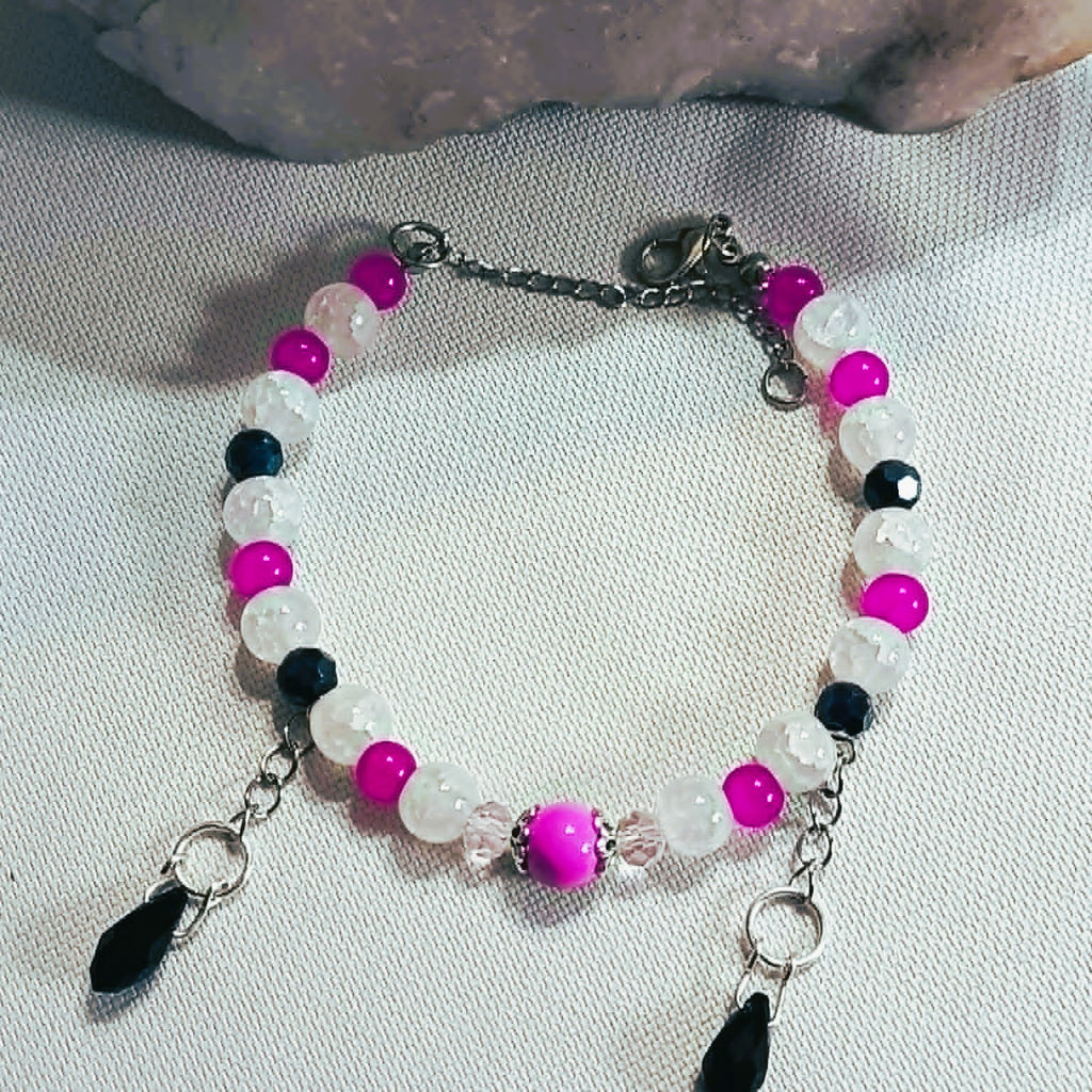 White fog and black tears ・ BRACELET