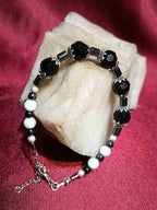 Schwarzer Kristall-Touch ・ ARMBAND