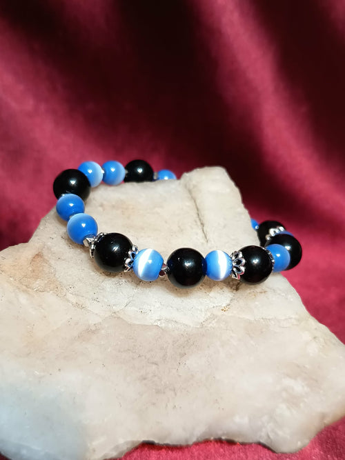 Schwarzblau Ball・ARMBAND