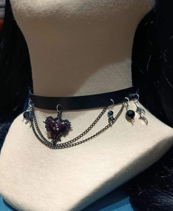 DUNKLES HERZ, ICH SEHE ...・CHOKER
