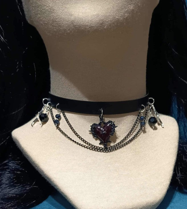 DUNKLES HERZ, ICH SEHE ...・CHOKER