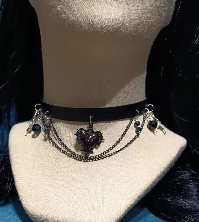 DUNKLES HERZ, ICH SEHE ...・CHOKER