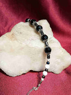 Schwarzer Kristall-Touch ・ ARMBAND