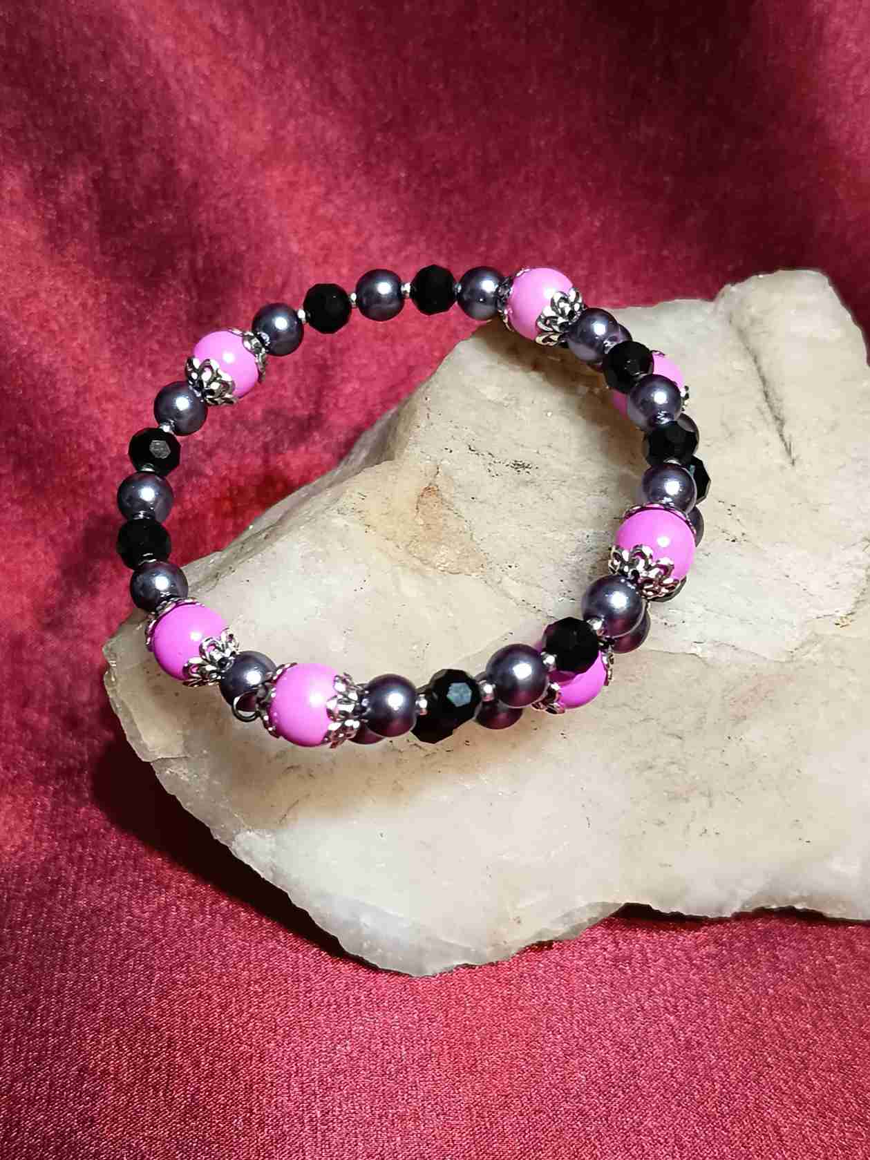 Schwarz vs. Pink ・ ARMBAND