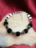 Schwarzer Kristall-Touch ・ ARMBAND