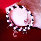 Schwarze Kristalle im Schnee ・ ARMBAND